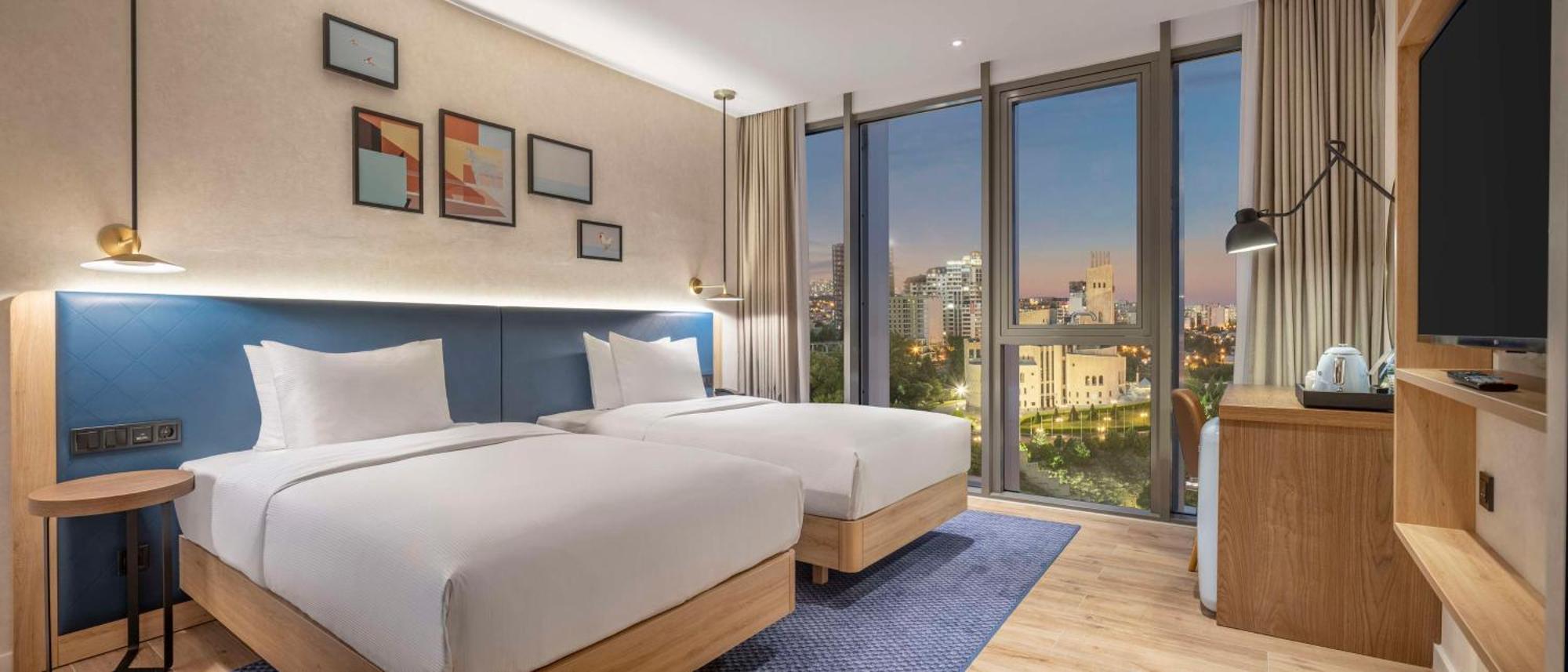 Hilton Garden Inn Tbilisi Riverview Esterno foto